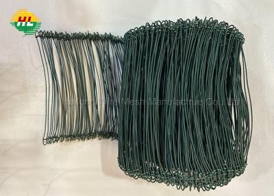China El PVC del verde 5m m cubrió estándar excelente de la flexibilidad ISO9001 del alambre del lazo en venta