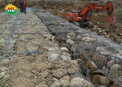 China padrão galvanizado 25x25x50Cm do EN das cestas de Gabion para tijolos das pedras à venda