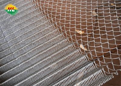 China HUILONG Galvanized Chain Link Wire Fence , 13 Gauge Round Post Wire Fence for sale