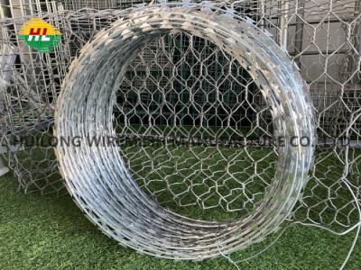 China ASTM Single Loop Concertina Razor Wire Fence 2mm for sale