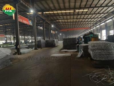 China 8x10cm Gabion galvanizado pesado Mesh Cages For Slope Protection à venda