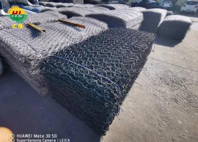 China Galvanized Gabion Stone Wall 2*1*1m For Garden for sale