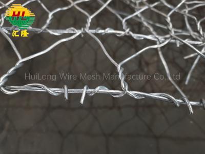 China Hot Dipped Gabion Retaining Wall 4*1*1m 100*120mm Aperture for sale