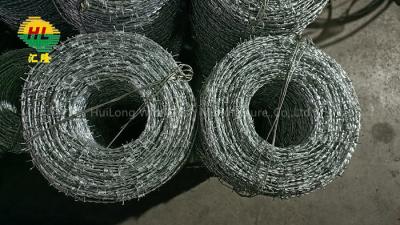 China El alambre de púas galvanizado del galvanizado para el uso residente en venta