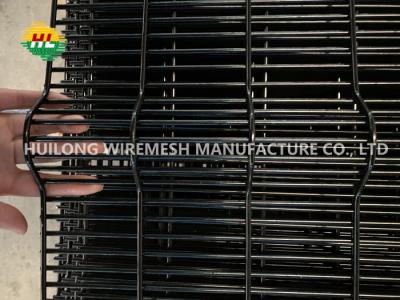 중국 흑색 컬러 확실한 전망 8 계측기 용접 철사 울타리 보안 경보 각주 판매용