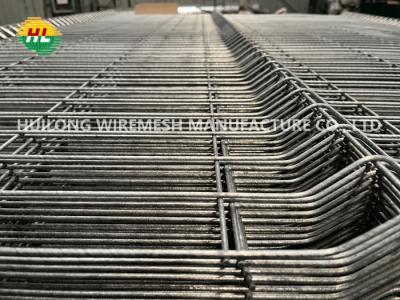 China Galvanized 50*150 3d Curved Wire Mesh Fence Welded for sale