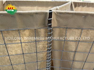 China Army Wall Bastion 3mm Hesco Defensive Barriers Sand Military Flood for sale