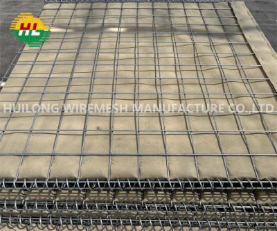 China Geotextile Lined Hdpe Hesco Defensive Barriers Galvanized Earth Filled Military Protection for sale