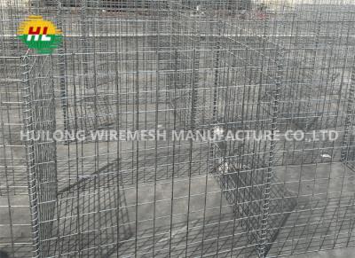 China 9 Cells Military Hesco Barriers Explosion Proof Wall 1.37m Height 1.06m Width 10m Length for sale