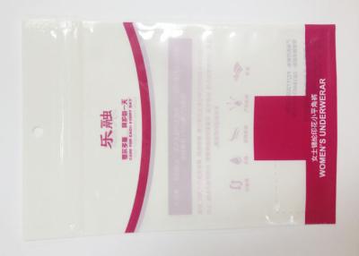中国 ジッパー、3 側面のシール袋が付いているグラビア印刷の印刷の化粧品の包装袋 販売のため