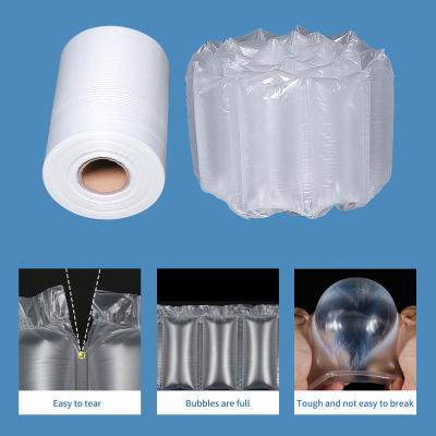 China Nylon Anti Drop Inflatable Air Bubble Wrap , Anti Vibration Air Bubble Film for sale