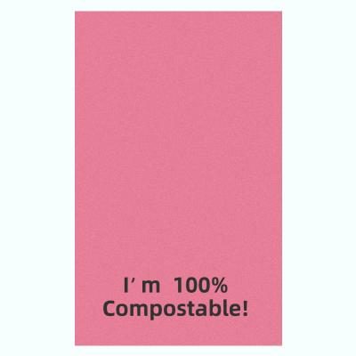 China Nontoxic Compostable Shipping Bags Waterproof Practical Pink Black Color for sale