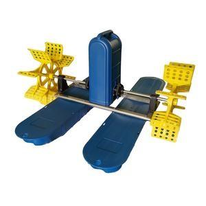 China 0.75KW 1.5KW Stainless Steel Aerator Pond Paddle Wheel For Fish Pond for sale