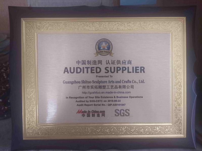 Verified China supplier - Guangzhou Shituo Sculpture Arts and Crafts Co., Ltd.