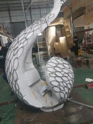 China Custom EPS Sculpture Mold Surface Made Of Stainless Steel White Color à venda
