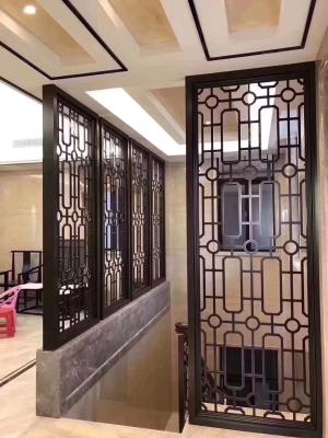 China Plating Contemporary Metal Wall Screen , Hanging Abstract Metal Wall Art Sculpture for sale