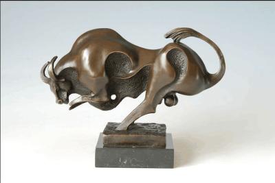 China Esculturas animales del alambre de encargo para el jardín, estatua de bronce cepillada superficial de los ciervos en venta