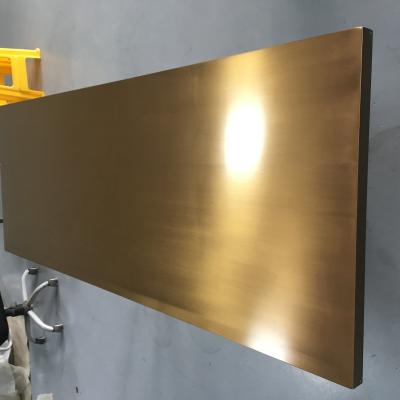 China Extracto por encargo Art Stainless Steel Electroplated Table del metal de los muebles de la escultura en venta