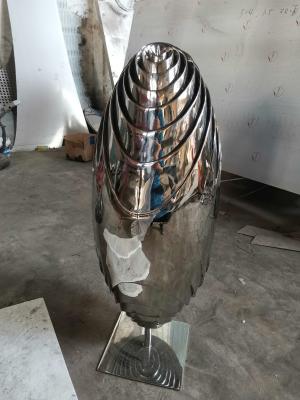 China Seed stainless steel sculpture mirror and paint spot can be customized sculpture proportion for sale