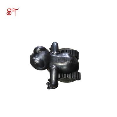 China Creative Decorations Frog Tank Stainless Steel Cute & Funny Frogs Sculptures For Home Decorative Statues en venta