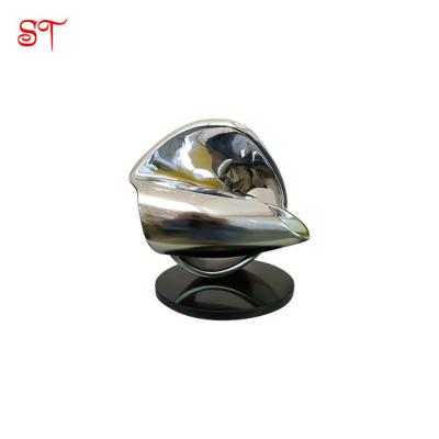 China Mall Mobius Band Mirror Polished Stainless Steel Sculpture Strip Ornaments Hotel Interior Decoration for sale