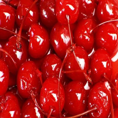 China Factory Price Premium Fresh Canned Red Cherry with Stem in Syrup for sale
