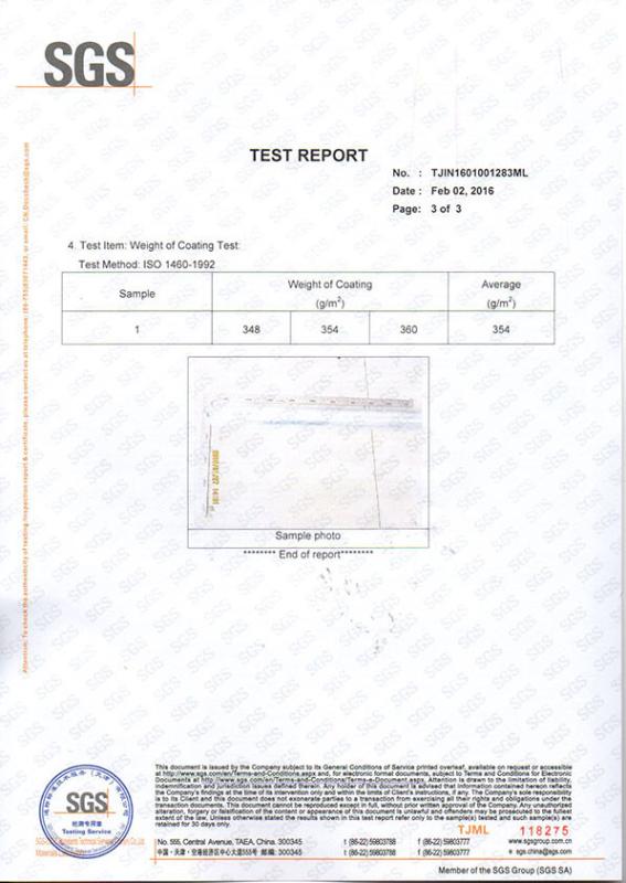 HDG-Pipe-SGS-Test-Report-3-of-3 - Tianjin Shisheng Scaffolding & Formwork Group Co., Ltd.