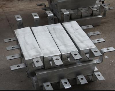 Chine Protection cathodique en aluminium d'anodes de pilier/empilage, anodes en aluminium à vendre