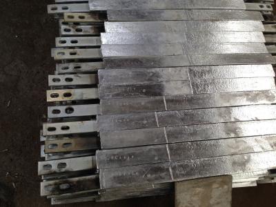 China Weld Type Zinc Anodes For Ships / Marine Vessels / Drill Rigs for sale