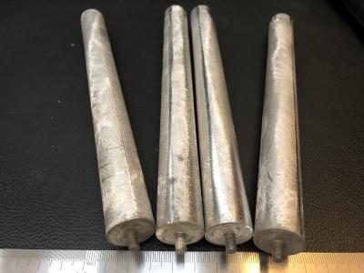China High Broad Water Heater Magnesium Sacrificial Anode Rods AZ31 Casting Metal Parts for sale