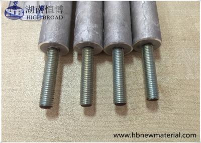 China Alloy Sacrificial Anode Rod Of ASTM B418-95 US Military 18001K for sale
