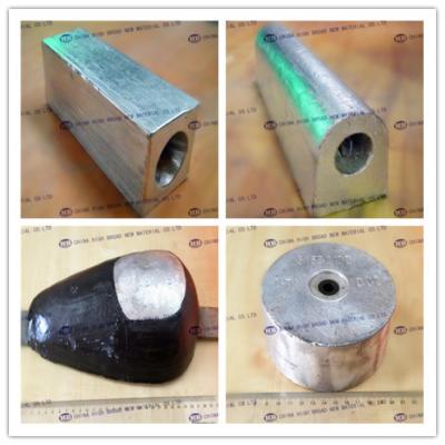 China D or R or S or Special Shape Type Magnesium Anode , alloy Sacrificial Anode for sale