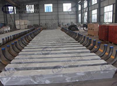 China Cathodic protection aluminum sacrificial anodes , GAIII anodes ASTM DNV for sale