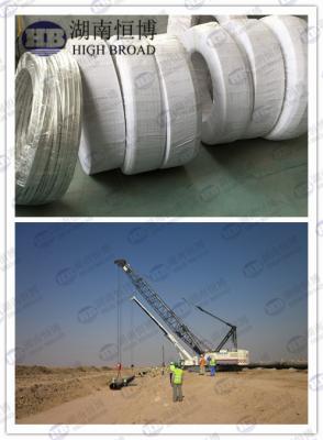 Chine Zinguez les anodes de ruban, anode de zinc fournissent la méthode exempte d'entretien de contrôle de corrosion à vendre