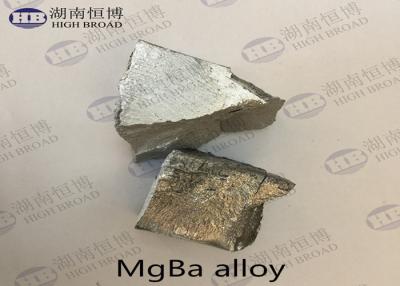 China A liga do bário do magnésio da liga de MgBa5 MgBa10 MgBa para a grão refina melhora o desempenho da carcaça à venda