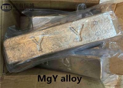 Chine Lingot d'alliage principal de magnésium pour l'aviation, lingot MgY30% d'alliage de yttrium de magnésium d'industrie marine à vendre