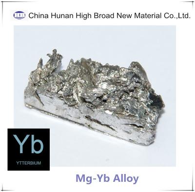 China Mg - Yb5 - 30% Magnesium Ytterbium Alloy For Semi Casting / Hot Rolling Process for sale