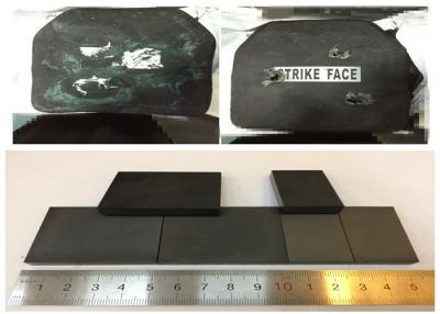 China Ceramic Ballistic Armour Plates / Silicon Carbide Ceramic Tiles For Understanding Armor Plate for sale