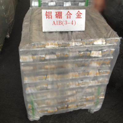 China Aleación principal de aluminio de la aleación AlB3 del lingote de la alba del lingote de alta temperatura de la aleación en venta