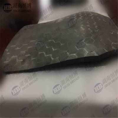 China Boron carbide Ceramic Bulletproof Plates , ballistic vest Body Armor Plate NIJ Standard for sale