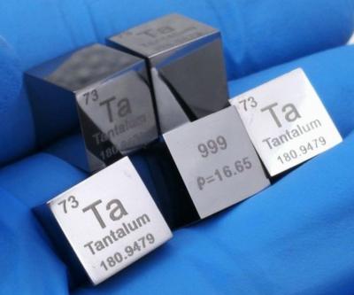 China 99% Min Tantalum Metal Bars Metallurgical Grade For Capacitor for sale