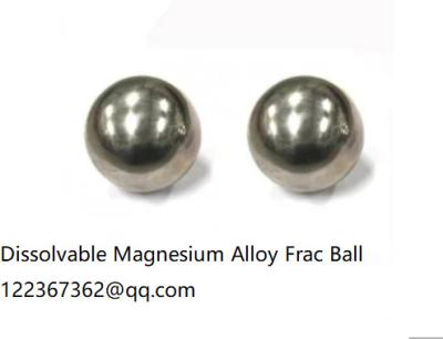 China Hydraulic Fracturing Dissolvable Magnesium Alloy Frac Ball for Bridge Plug for sale