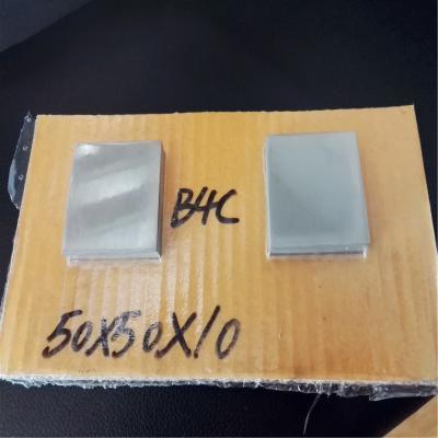 China Boron Carbide Ceramic Bulletproof Plates , Ballistic Body Armor Plate for sale