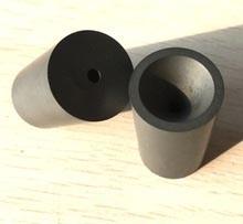China Small B4C Boron Carbide Nozzle Insert Size 4x20x35mm Sandblasting Nozzle for sale