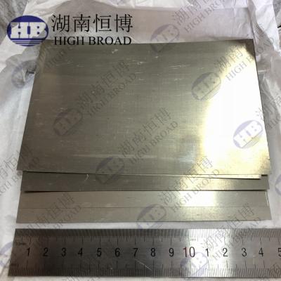 China Magnesium Metal Foil Magnesium Alloy Sheet Size  0.1 X 100 X 150 Mm / Pc for sale