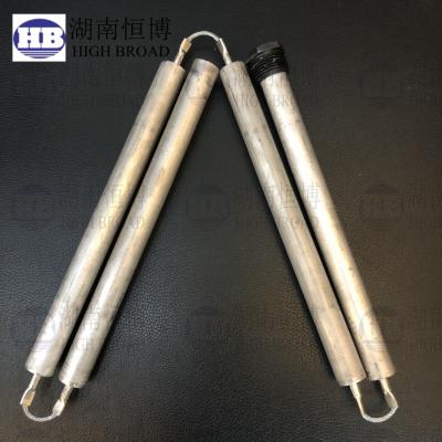 China Ánodo sacrificatorio dividido en segmentos ultra flexible Rod, ánodo de aluminio Rod del cinc en venta