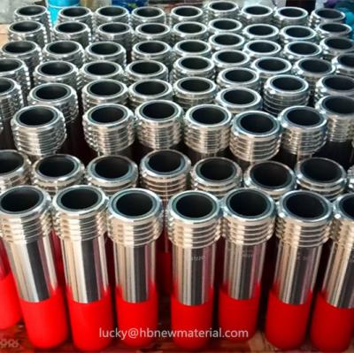 China Boron Carbide Nozzle Boron Carbide Spray Nozzle 1 1/4'' fine thread Long Venturi Sandblast Nozzles for sale