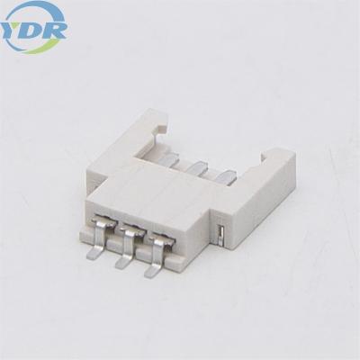 China 2.0 Pitch 180 Degree 3 Pin SMT Wafer Connector Beige Receptacle PCB Board Connector for sale
