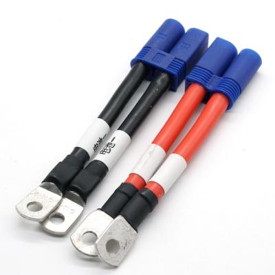 China EC5-F Battery Connector Cables Banana Plug To Ring Copper Terminal for sale