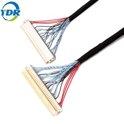 China Ipex Flat LVDS Display Cable Micro Coaxial 28AWG 30AWG 32AWG for sale